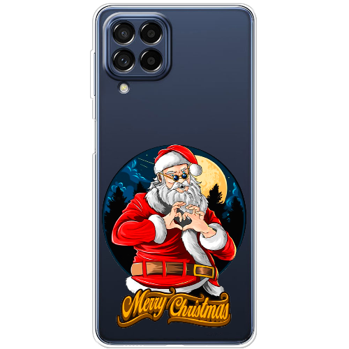 Чехол BoxFace Samsung Galaxy M53 5G (M536) Cool Santa and heart