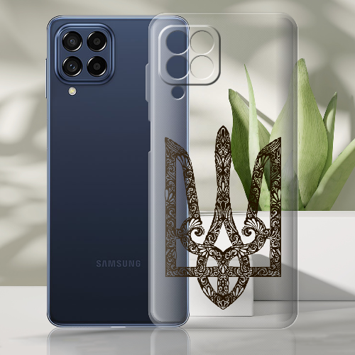 Чехол BoxFace Samsung Galaxy M53 5G (M536) Ukrainian Black Trident