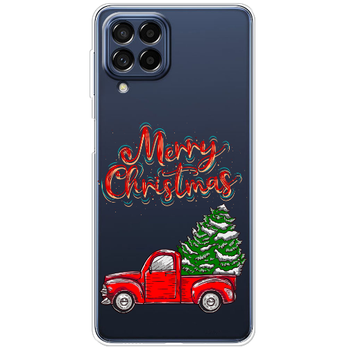 Чехол BoxFace Samsung Galaxy M53 5G (M536) Holiday Car Merry Christmas