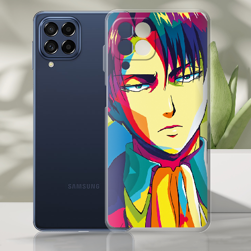 Чехол BoxFace Samsung Galaxy M53 5G (M536) Attack on titan Levi Anime Pop