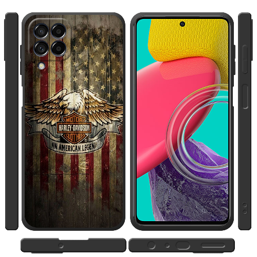 Чехол BoxFace Samsung Galaxy M53 5G (M536) Harley Davidson An American Legend