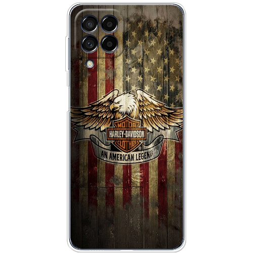 Чехол BoxFace Samsung Galaxy M53 5G (M536) Harley Davidson An American Legend