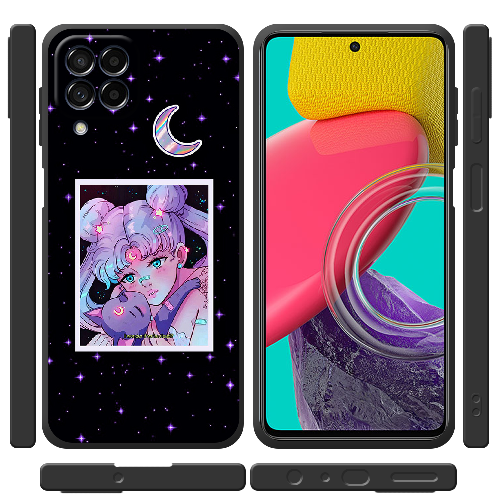 Чехол BoxFace Samsung Galaxy M53 5G (M536) Sailor Moon night