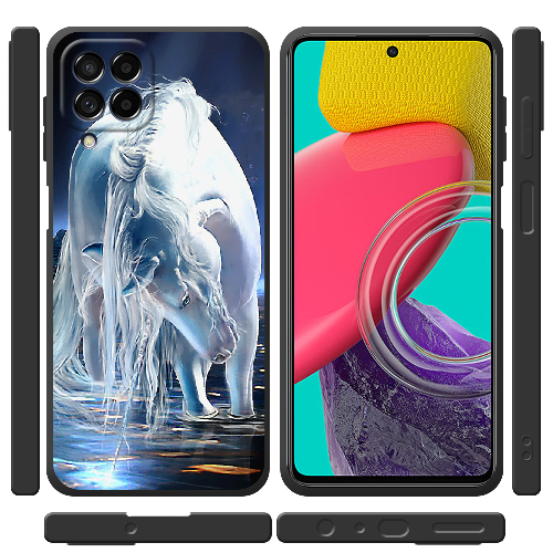 Чехол BoxFace Samsung Galaxy M53 5G (M536) White Horse