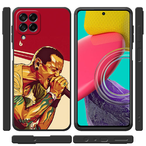 Чехол BoxFace Samsung Galaxy M53 5G (M536) Chester Bennington