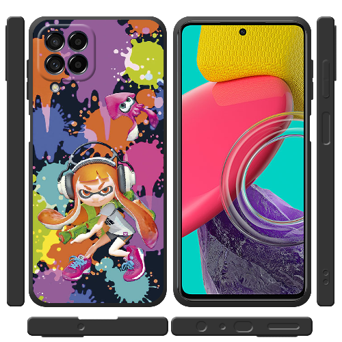 Чехол BoxFace Samsung Galaxy M53 5G (M536) Splatoon Inklings