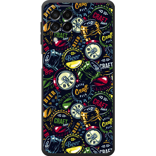 Чехол BoxFace Samsung Galaxy M53 5G (M536) Bottle Caps