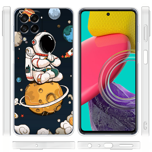 Чехол BoxFace Samsung Galaxy M53 5G (M536) Astronaut