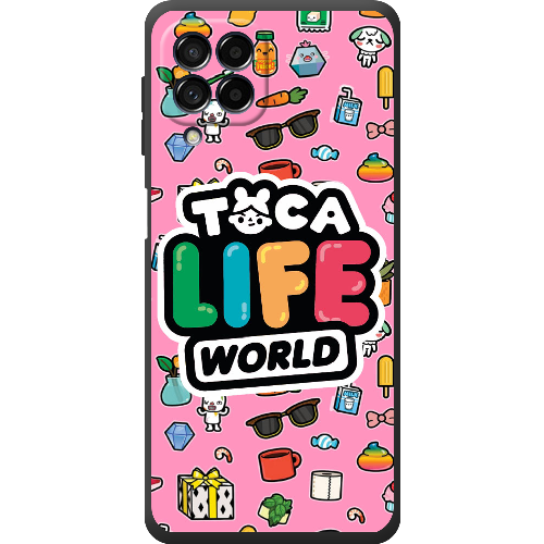 Чехол BoxFace Samsung Galaxy M53 5G (M536) Toca Boca Life World