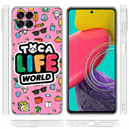 Чехол BoxFace Samsung Galaxy M53 5G (M536) Toca Boca Life World