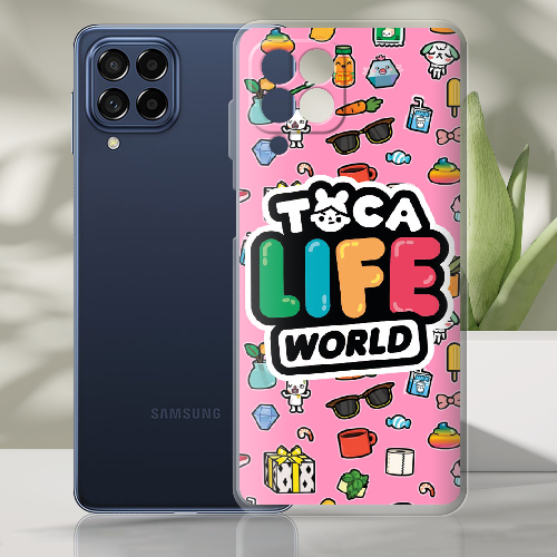 Чехол BoxFace Samsung Galaxy M53 5G (M536) Toca Boca Life World