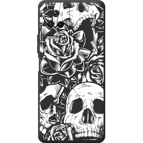 Чехол BoxFace Xiaomi Poco F4 Skull and Roses