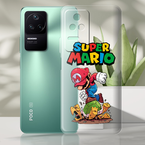 Чехол BoxFace Xiaomi Poco F4 Super Mario