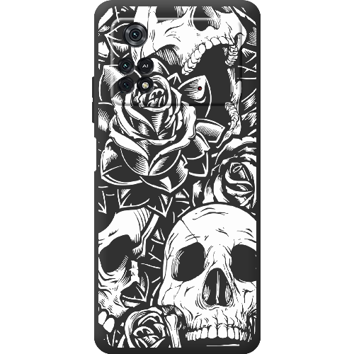 Чехол BoxFace Poco M4 Pro 4G Skull and Roses