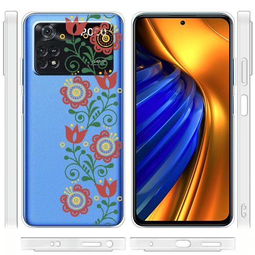 Чехол BoxFace Poco M4 Pro 4G Ethno Flower