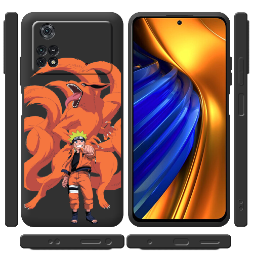 Чехол BoxFace Poco M4 Pro 4G Naruto and Kurama