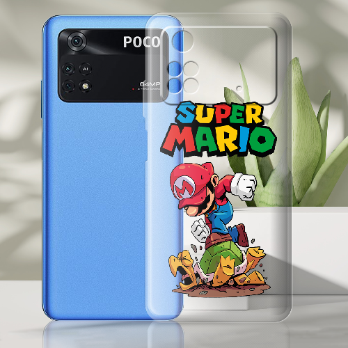 Чехол BoxFace Poco M4 Pro 4G Super Mario