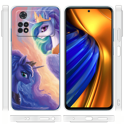 Чехол BoxFace Poco M4 Pro 4G My Little Pony Rarity Princess Luna