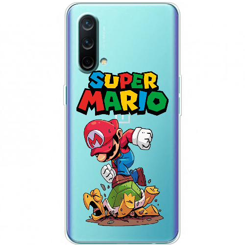 Чехол BoxFace OnePlus Nord CE 5G Super Mario