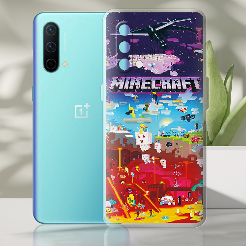 Чехол BoxFace OnePlus Nord CE 5G Minecraft World Beyond