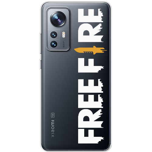 Чехол BoxFace Xiaomi 12 / 12X Белый Free Fire