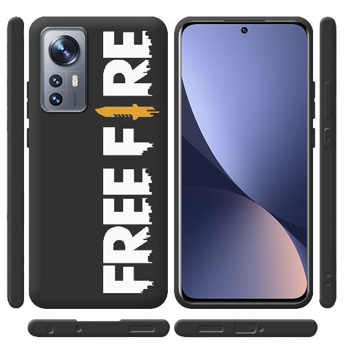 Чехол BoxFace Xiaomi 12 / 12X Белый Free Fire