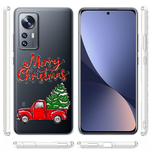 Чехол BoxFace Xiaomi 12 / 12X Holiday Car Merry Christmas