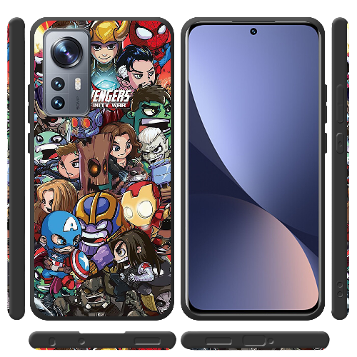 Чехол BoxFace Xiaomi 12 / 12X Avengers Infinity War