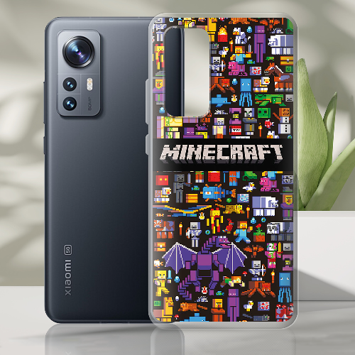 Чехол BoxFace Xiaomi 12 / 12X Minecraft Mobbery