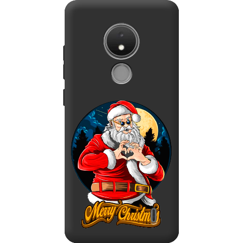 Чехол BoxFace Nokia C21 Cool Santa and heart