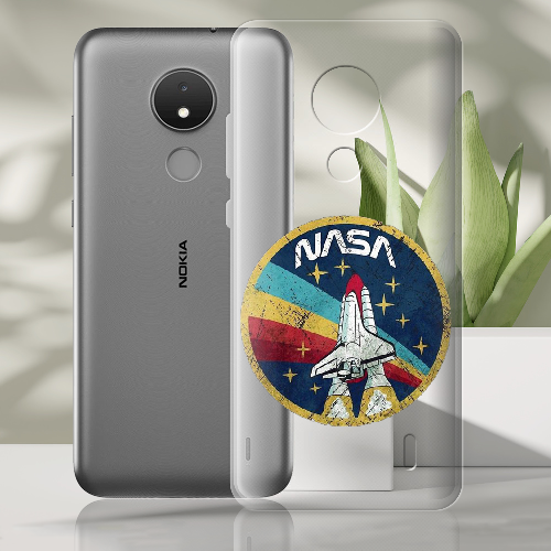 Чехол BoxFace Nokia C21 Space Shuttle NASA