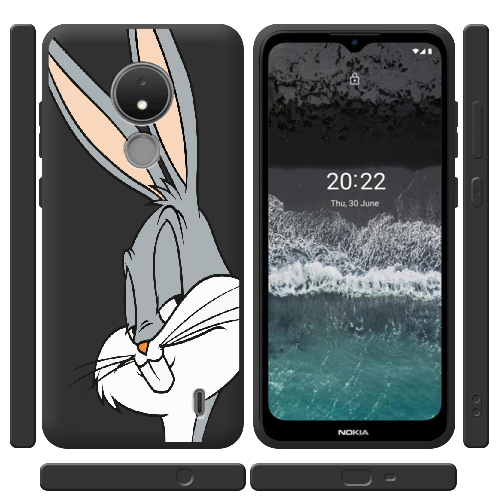 Чехол BoxFace Nokia C21 Lucky Rabbit