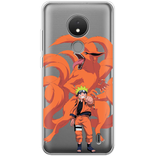 Чехол BoxFace Nokia C21 Naruto and Kurama