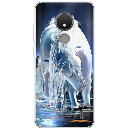 Чехол BoxFace Nokia C21 White Horse