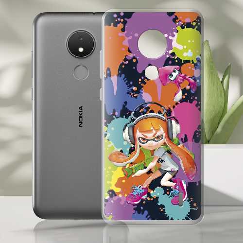 Чехол BoxFace Nokia C21 Splatoon Inklings