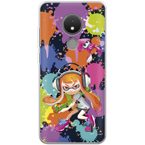 Чехол BoxFace Nokia C21 Splatoon Inklings