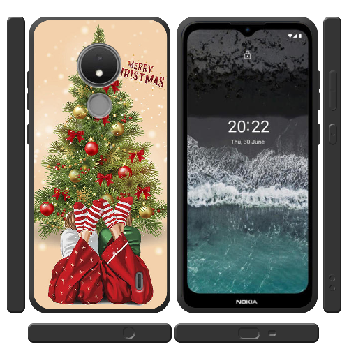 Чехол BoxFace Nokia C21 Наше Рождество