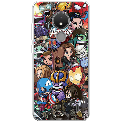 Чехол BoxFace Nokia C21 Avengers Infinity War