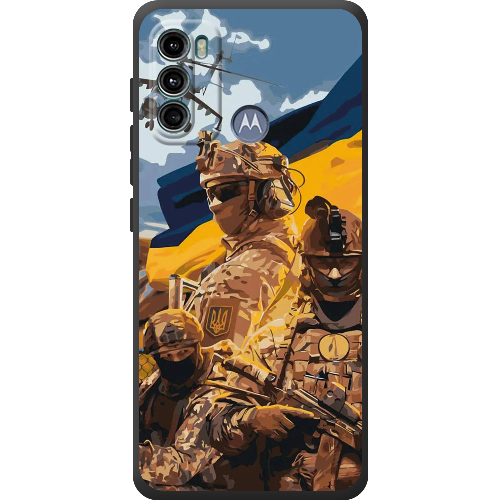 Чехол BoxFace Motorola G60 Воїни ЗСУ