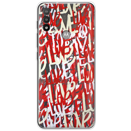 Чехол BoxFace Motorola E20 Love Graffiti