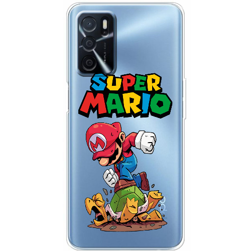 Чехол BoxFace Oppo A16 Super Mario