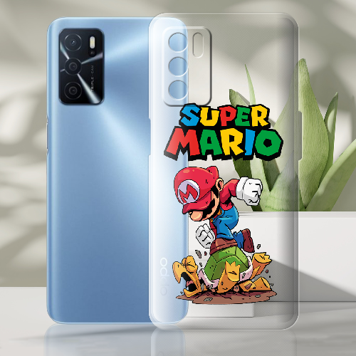 Чехол BoxFace Oppo A16 Super Mario