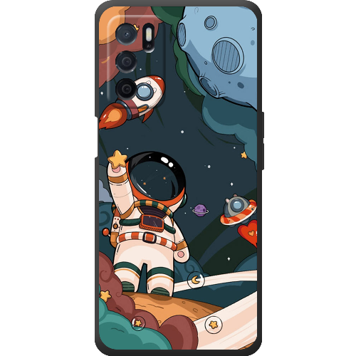 Чехол BoxFace Oppo A16 Space Mission