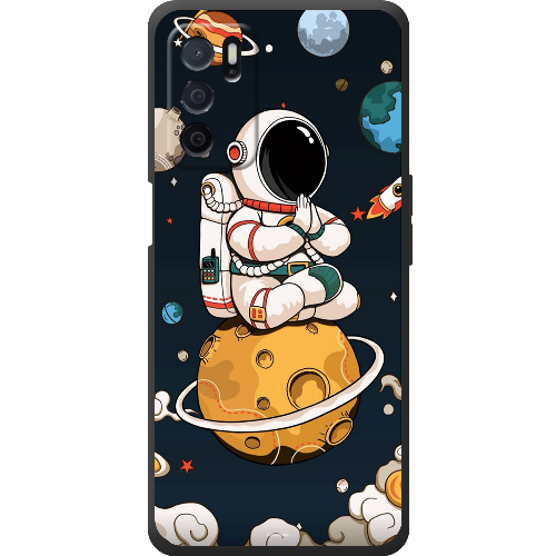 Чехол BoxFace Oppo A16 Astronaut