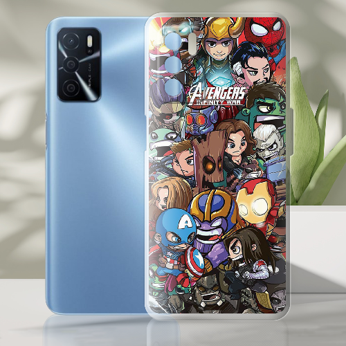 Чехол BoxFace Oppo A16 Avengers Infinity War