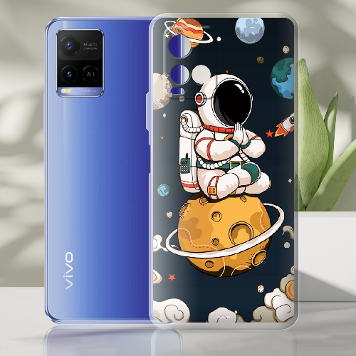 Чехол BoxFace Vivo Y21 Astronaut