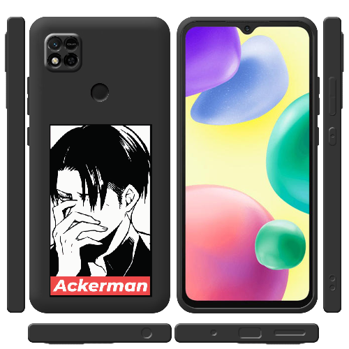 Чехол BoxFace Xiaomi Redmi 10A Attack On Titan - Ackerman