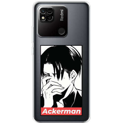 Чехол BoxFace Xiaomi Redmi 10A Attack On Titan - Ackerman