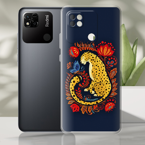 Чехол BoxFace Xiaomi Redmi 10A Petrykivka Leopard