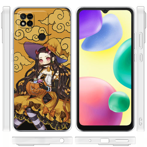 Чехол BoxFace Xiaomi Redmi 10A Kamado Nezuko Halloween